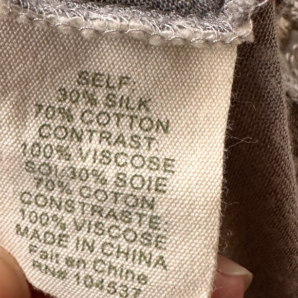 Anthropologie Tiny Embroidered Sand Sable cardigan sweater top blouse sz xs - Picture 10 of 11